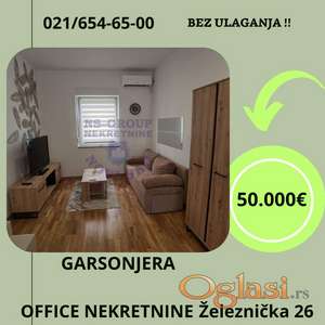 KOMPAKTNA I POVOLJNA GARSONJERA !